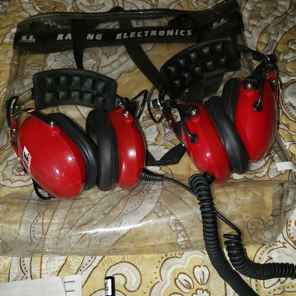 NASCAR Scanner with two headsets